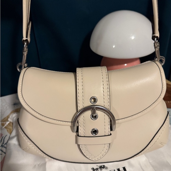 Handbags - Coach Soho Flap Chalk